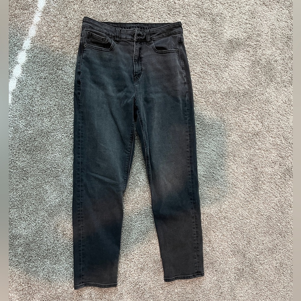 AE black stretch jeans
